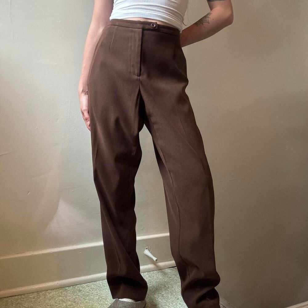 Vintage Harvé Benard by Benard Hoitzman Brown Trousers 8P